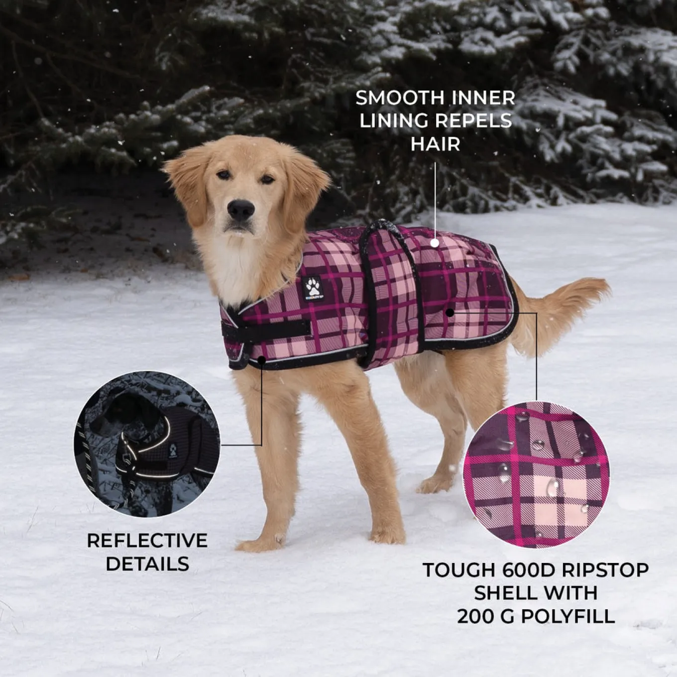 Shedrow K9 Glacier Dog Coat