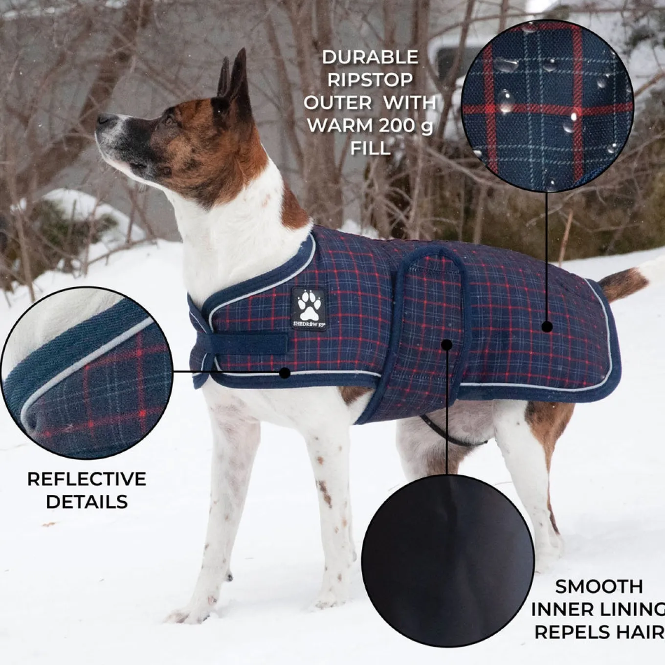 Shedrow K9 Glacier Dog Coat