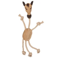 Shedrow K9 Jute & Rope Horse Dog Toy