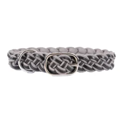 Shedrow K9 Rideau Braided Rope & Leather Collar