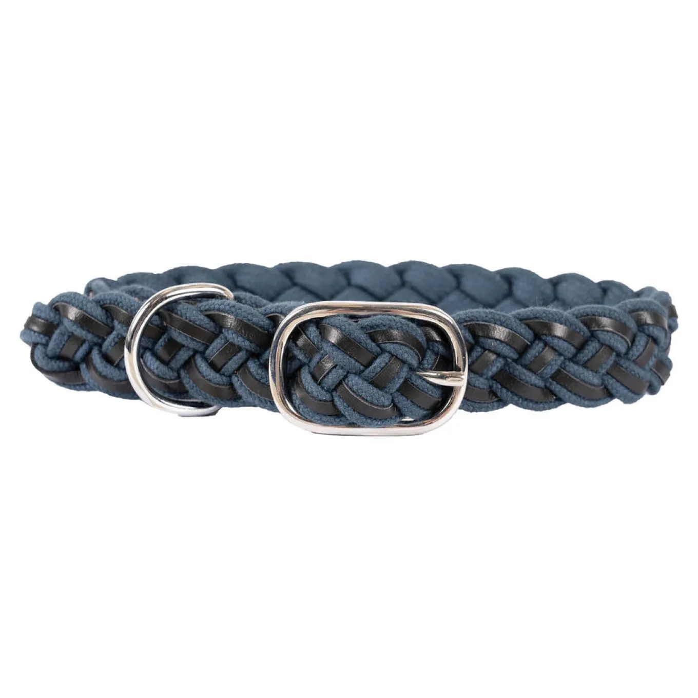 Shedrow K9 Rideau Braided Rope & Leather Collar