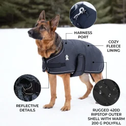 Shedrow K9 Vail Dog Coat