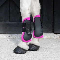 Shedrow Open Front Boots W/ Coloured Lining