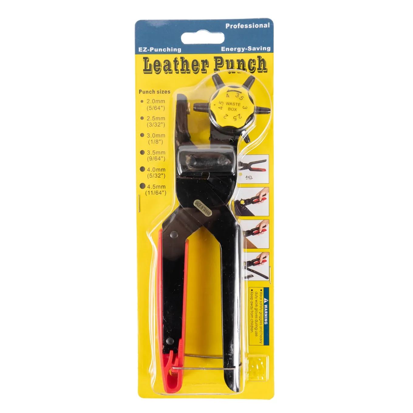 Shedrow Revolving Leather Hole Punch