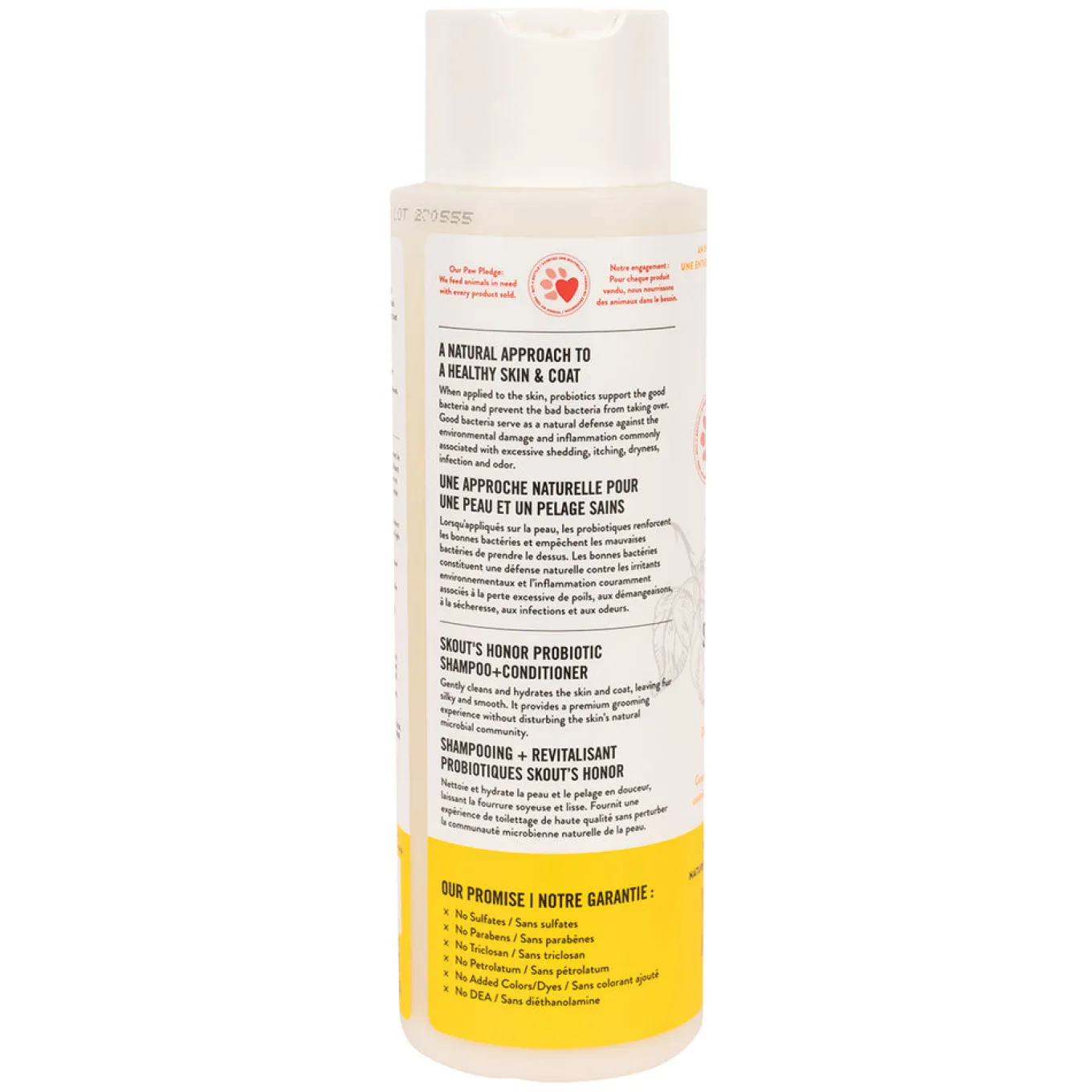 Skout's Honor Honeysuckle Probiotic Shampoo Plus Conditioner 473 mL