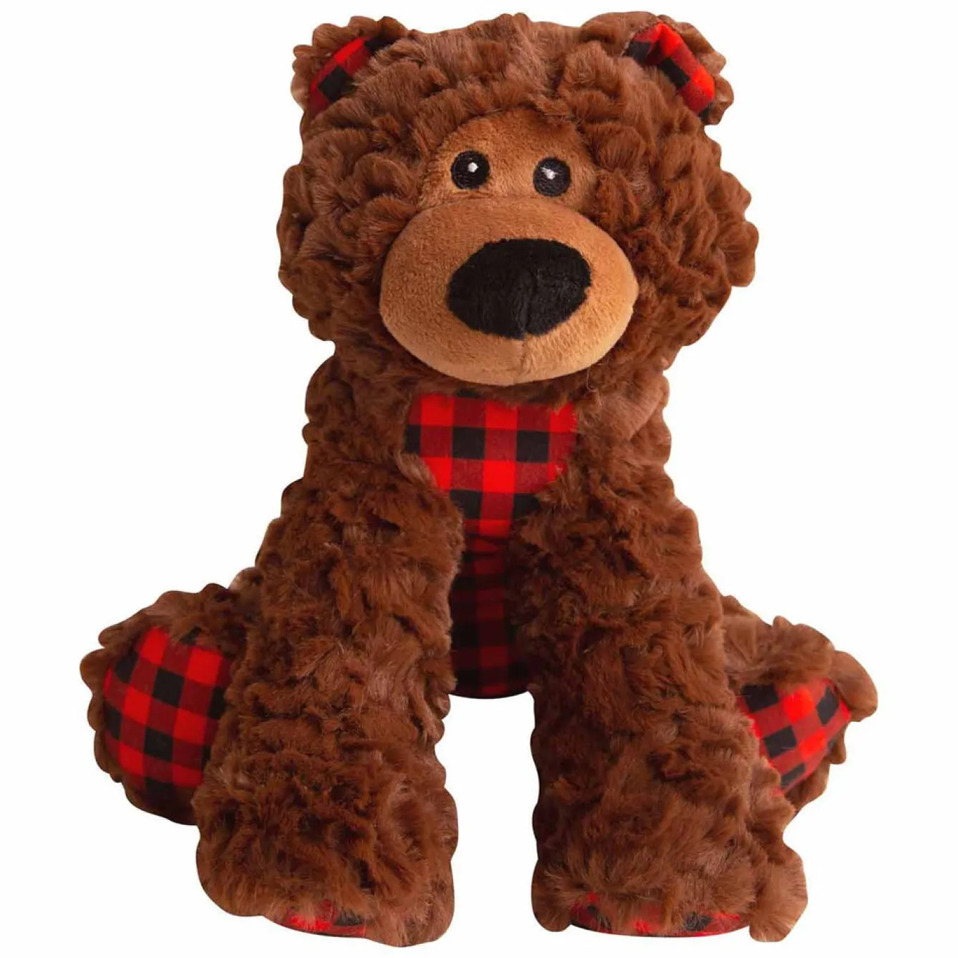 Snugarooz Benny The Bear Plush Dog Toy