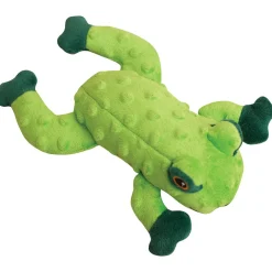 Snugarooz Lily The Frog Plush Dog Toy