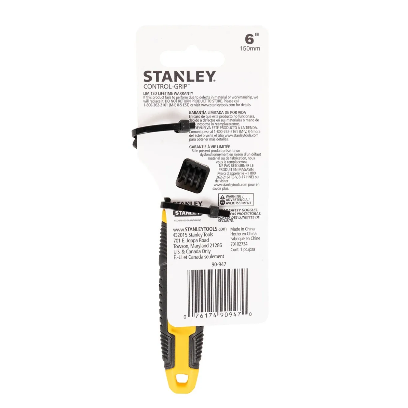 Stanley Adjustable Wrench 15 cm