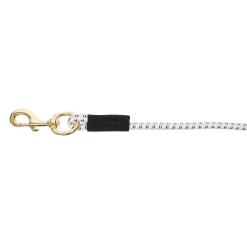 Supra Bungee Race Track Tie W/ 2 Brass Snaps