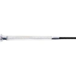 Supra Dressage Whip W/ Clear Rubber Handle 112 cm