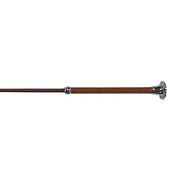 Supra Dressage Whip W/ PVC Leather Handle 112 cm
