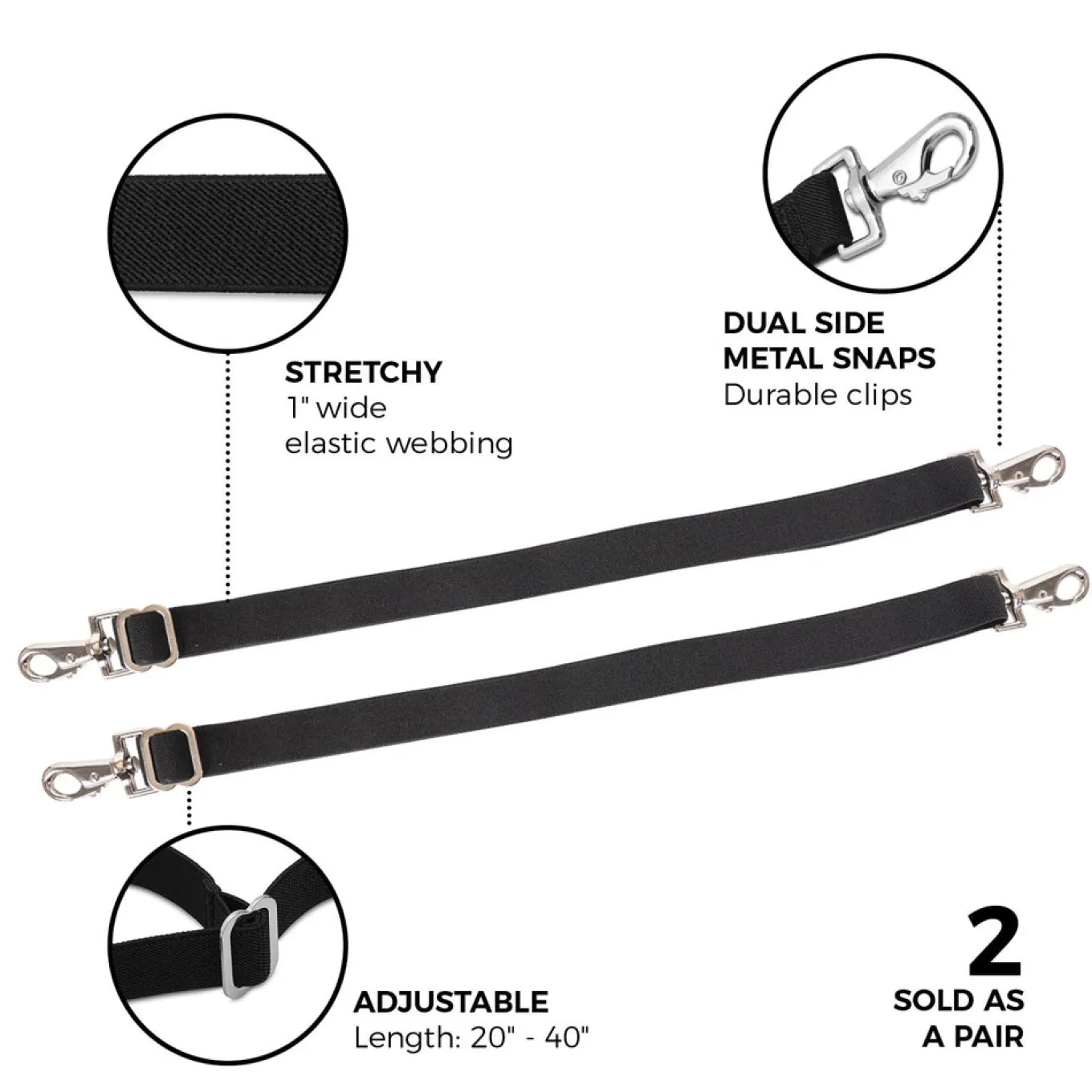Supra Nylon Leg Straps
