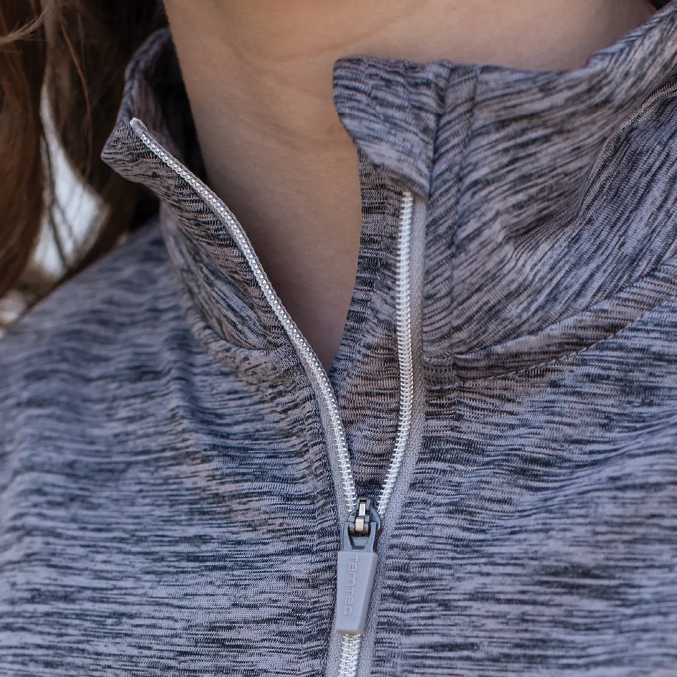 TemTeq Elisa Quarter Zip Performance Shirt - Kids'