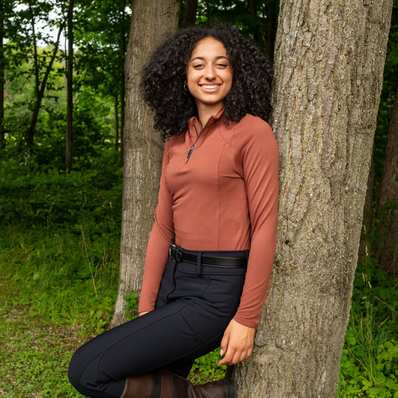 TemTeq Wren Quarter Zip Top