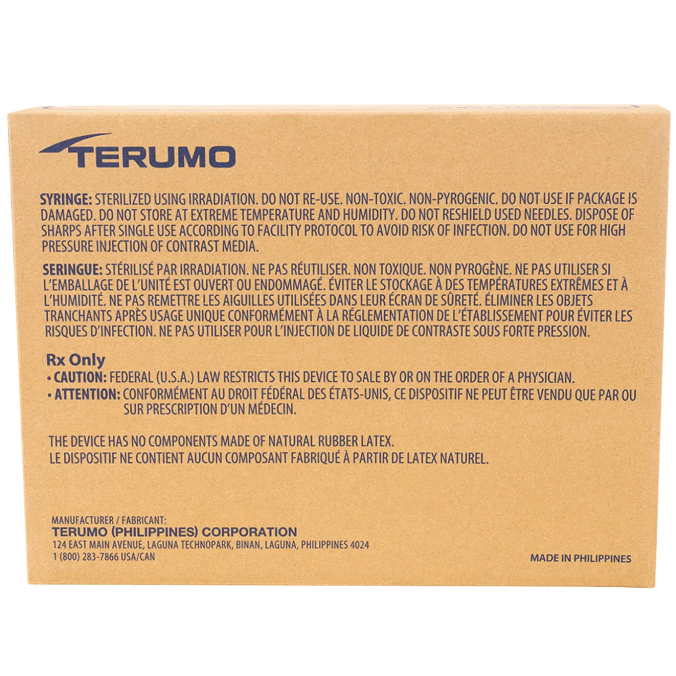 Terumo 5cc. Syringe - Box Of 100