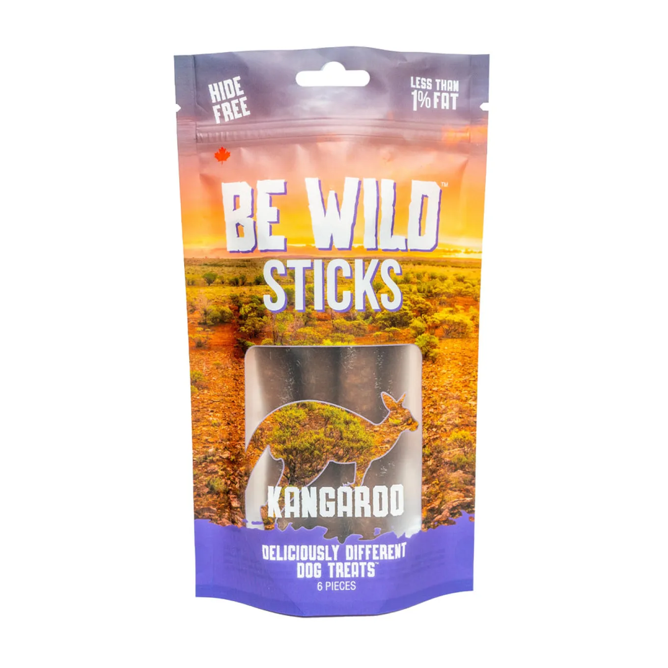 This & That Be Wild Sticks Kangaroo Crunchy Dog Treats - Pack of 6