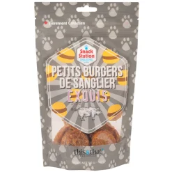 This & That Gourmet Boar Sliders Dog Treats 142 g