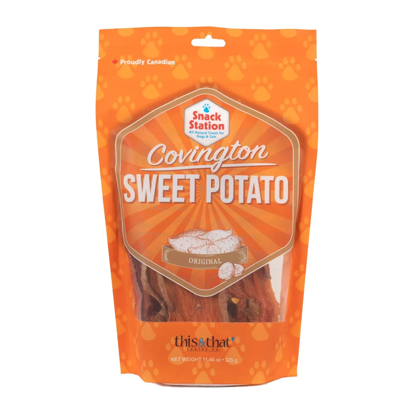 This & That Sweet Potato Dog Chews 325 g