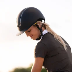 Tipperary Windsor Wide Brim MIPS Helmet - Black Chrome Trim