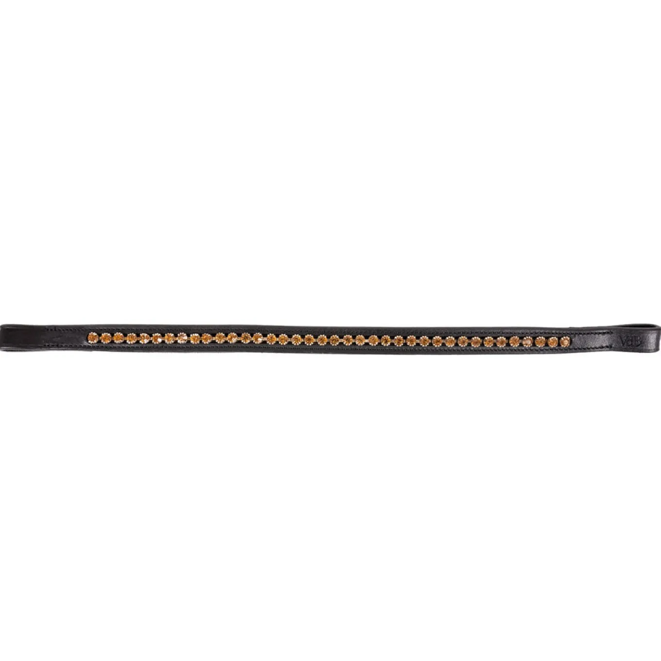 Val du Bois Yellow Crystal Browband