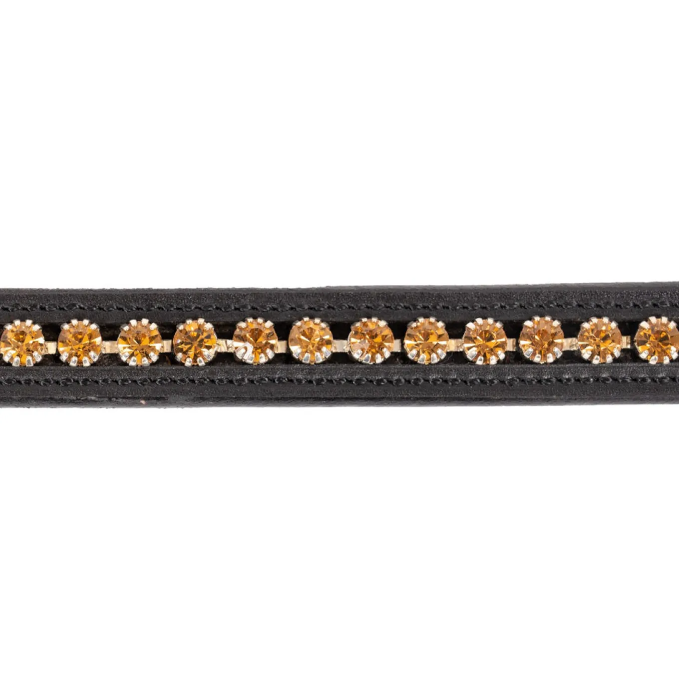 Val du Bois Yellow Crystal Browband