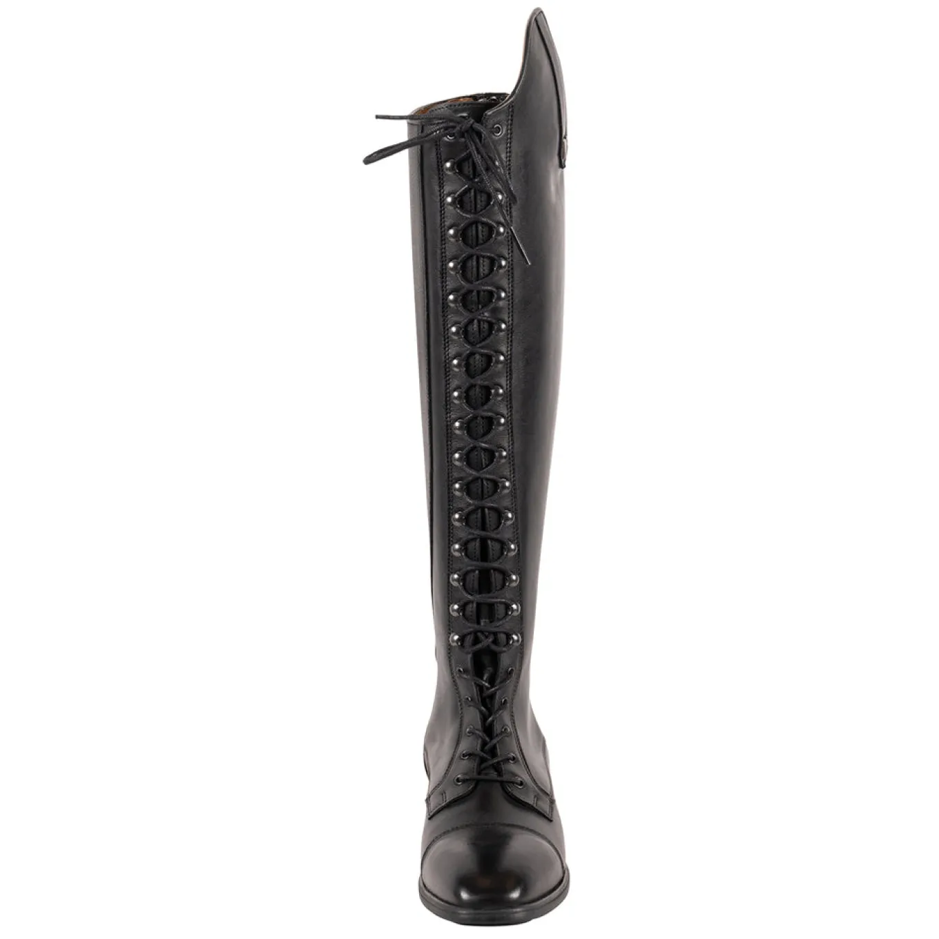 Vastana Stivali Movi Lace-up Tall Boots