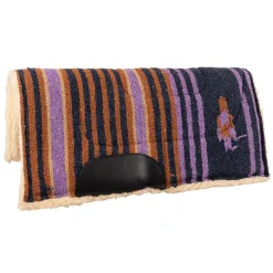 Weaver Fleece Lined Navajo Pony Western Saddle Pad