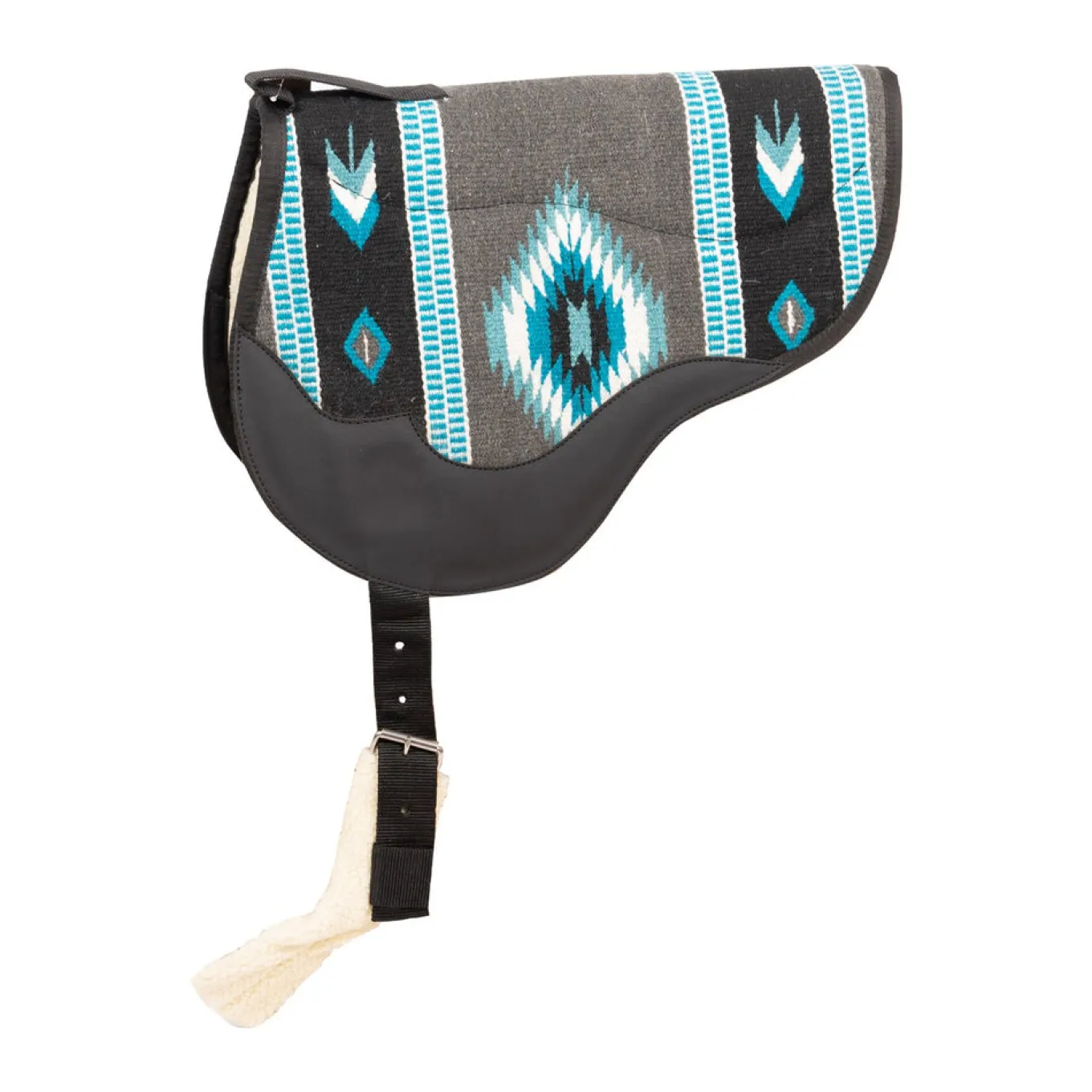 Weaver Wool Blanket Top Bareback Pad