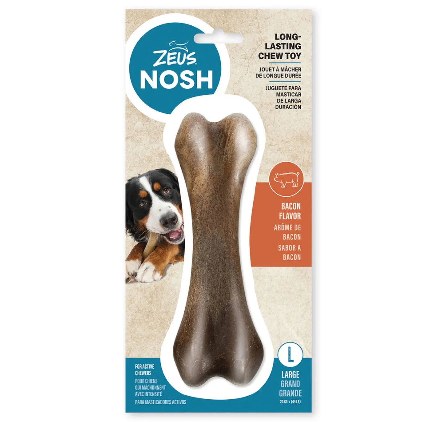 Zeus Nosh Strong Bacon Chew Bone
